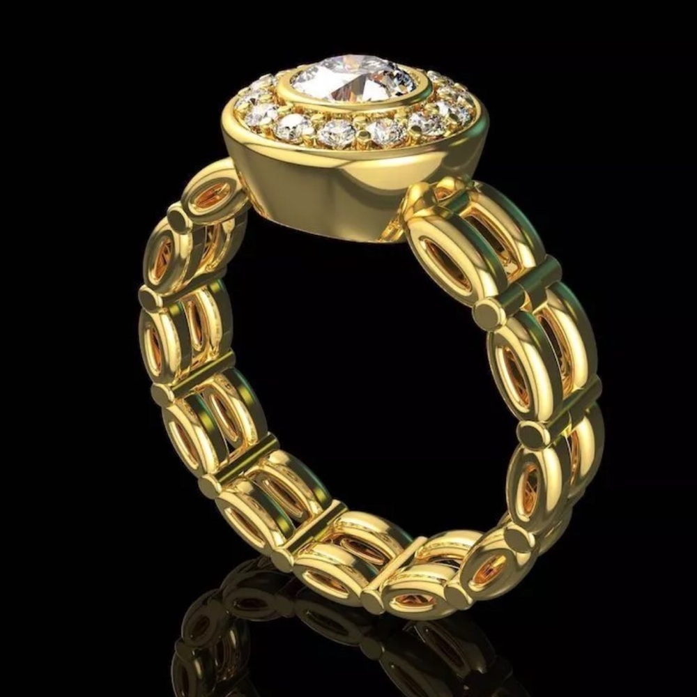 BRIDAL WEDDING RING - Picture 5 of 12